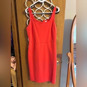 NWT Old Navy Vibrant Red Midi Dress